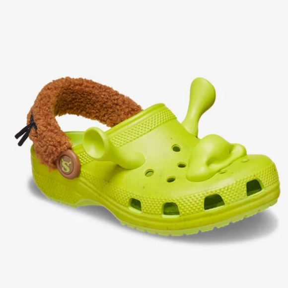 CROCS Other - Crocs X Shrek Kids Green Classic Clogs Shoes